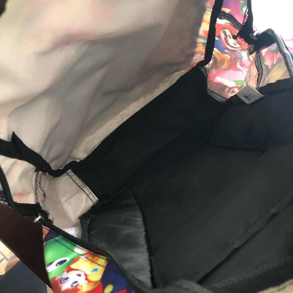 Super Mario Character Print Backpack - Multi Color - Picture 13 of 15